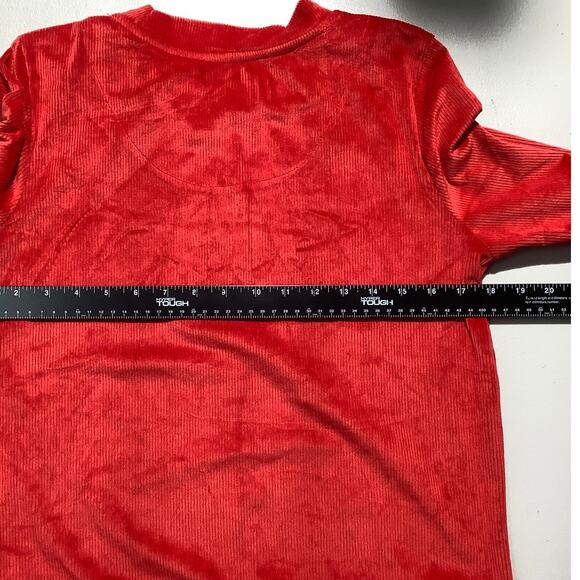 Juicy Couture Girls Size S Long Sleeve Top – Velour, Rhinestone Logo, Sleepwear - Picture 5 of 6